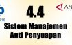 4.4 Sistem manajemen anti penyuapan